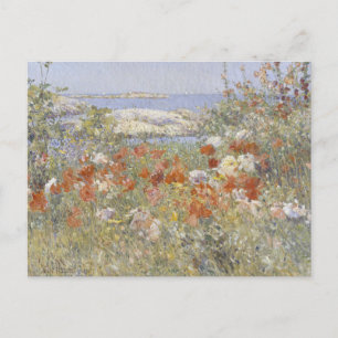 Carte Postale Le jardin de Celia Thaxter par Frederick Childe Ha