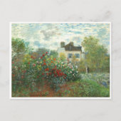 Carte Postale Le jardin de l'artiste à Argenteuil par Claude Mon (Devant)