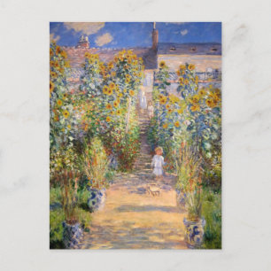 Carte Postale Le jardin de l'artiste par Claude Monet