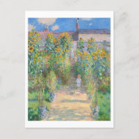 Le jardin de l'artiste par Claude Monet Painting