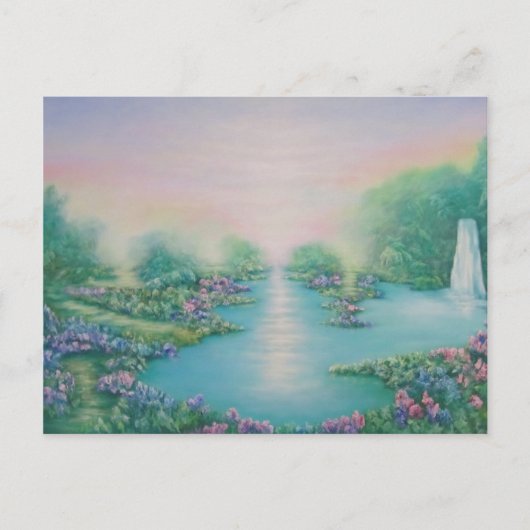 Carte Postale Le jardin d'Éden 2011 (Devant)