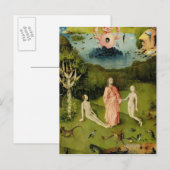 Carte Postale Le Jardin des délices terrestres 2 (Devant / Derrière)