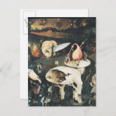 Carte Postale Le Jardin des délices terrestres 2 (Devant / Derrière)