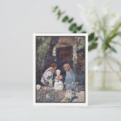 Carte Postale Le jardin des enfants par Charles Robinson (Debout devant)