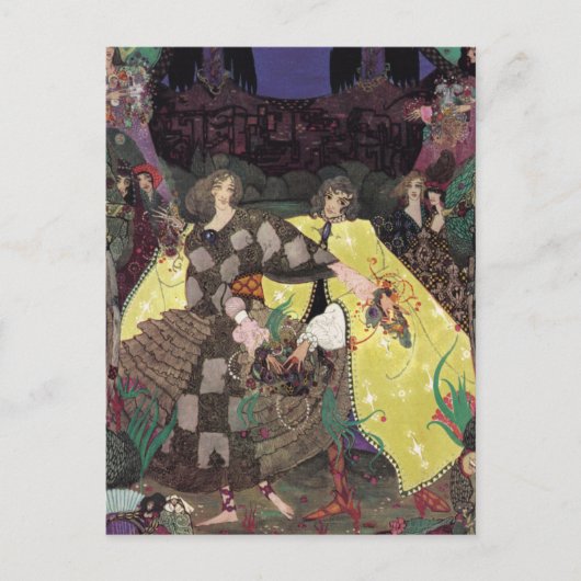 Carte Postale Le Jardin du Paradis (Devant)