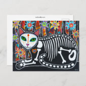 Carte Postale Le Jardin Fleuri (Devant / Derrière)