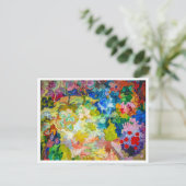 Carte Postale Le Jardin Fleuri | Carl Lohse | (Debout devant)