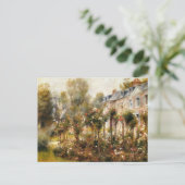 Carte Postale Le jardin Rose de Wargemont (Debout devant)