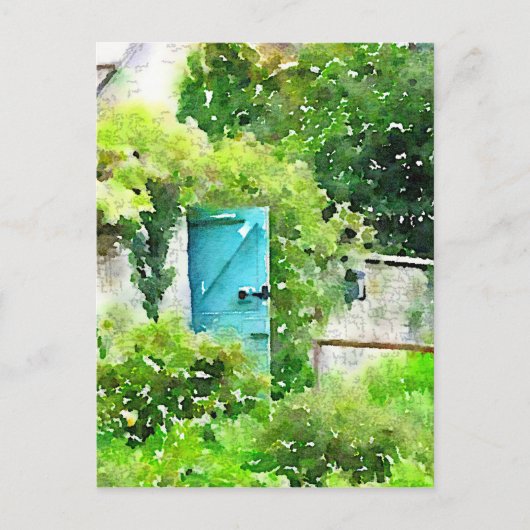 Carte Postale Le jardin secret (Devant)