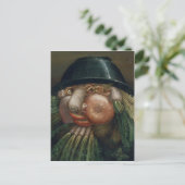 Carte Postale Le jardinier végétal - Giuseppe Arcimboldo (Debout devant)
