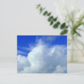 Carte Postale Le jaune bleu (Debout devant)