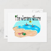 Carte Postale Le Jersey Shore (Devant / Derrière)