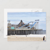 Carte Postale Le Jersey Shore sur Seaside Heights (Devant / Derrière)