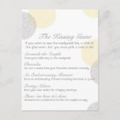 Carte Postale Le jeu de baiser Mariage (Devant)