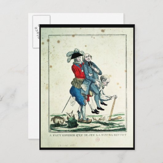 Carte Postale Le Jeu Doit Se Terminer Bientôt (Devant / Derrière)