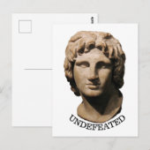 Carte Postale Le jeune Alexandre le Grand - Contre-battu (Devant / Derrière)