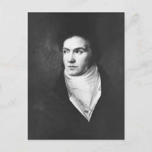 Carte Postale Le jeune Ludwig van Beethoven 1806 (Devant)