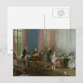 Carte Postale Le Jeune Mozart au clavichord (Devant / Derrière)