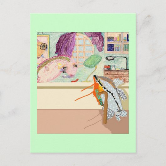 Carte Postale Le joaillier (Devant)