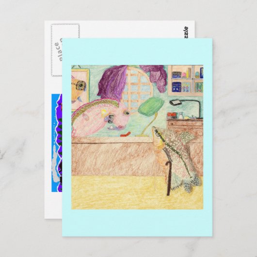 Carte Postale Le joaillier (Devant / Derrière)