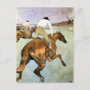 Carte Postale Le Jockey 2 de Toulouse-Lautrec