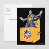 Carte Postale Le Joker hors de la boîte (Devant / Derrière)