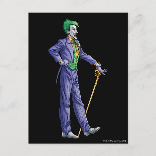 Carte Postale Le Joker semble juste (Devant)