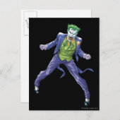 Carte Postale Le Joker Yells (Devant / Derrière)