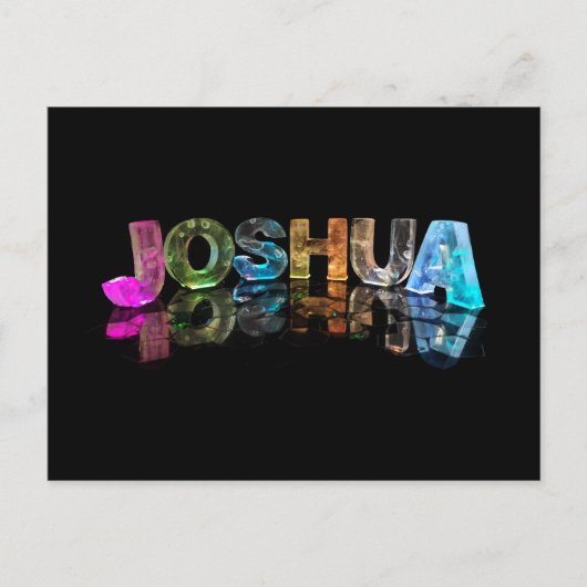 Carte Postale Le Joshua nommé dans 3D s'allume (la photographie) (Devant)