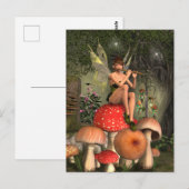 Carte Postale Le Joueur de Flûte Magique (Devant / Derrière)