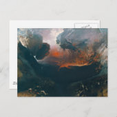 Carte Postale Le jour splendide de sa colère (Devant / Derrière)