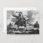 Carte Postale Le journaliste (Devant / Derrière)