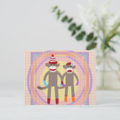 Carte Postale Le Joyeux Couple. (Debout devant)