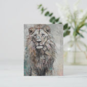 Carte Postale Le joyeux lion (Debout devant)