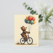 Carte Postale Le joyeux tour de l'ours (Debout devant)