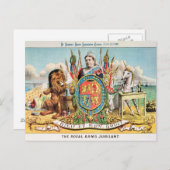 Carte Postale Le Jubilant des armes royales (Devant / Derrière)