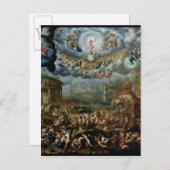 Carte Postale Le jugement Dernier (Devant / Derrière)