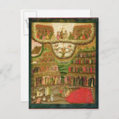 Carte Postale Le jugement Dernier, 1721 (Devant / Derrière)