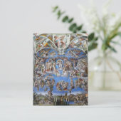 Carte Postale Le jugement Dernier - Chapelle Sixtine, Vatican (Debout devant)