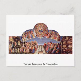Carte Postale Le Jugement Dernier De Fra Angelico