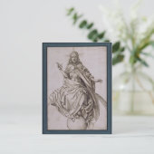 Carte Postale Le jugement Dernier (détail) de Hieronymus Bosch (Debout devant)