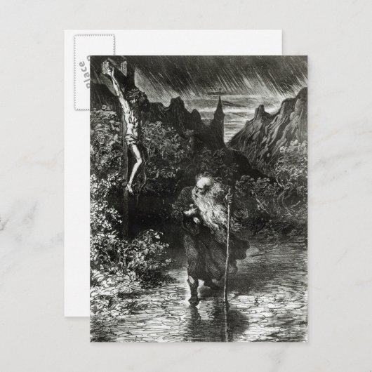 Carte Postale Le juif errant (Devant / Derrière)