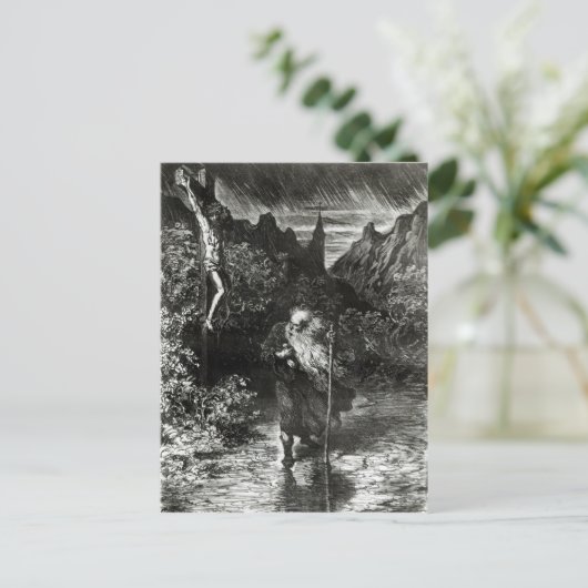 Carte Postale Le juif errant (Debout devant)