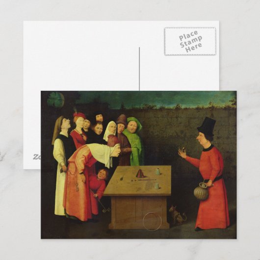 Carte Postale Le juré (Devant / Derrière)