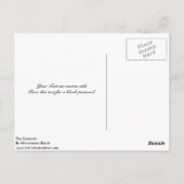 Carte Postale Le juré. Par Hieronymus Bosch (Dos)