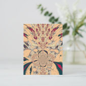 Carte Postale Le Kaleidoscope Africain Vibrant : Un Plaisir Pais (Debout devant)