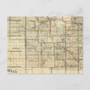 Carte Postale Le Kansas et les mines d'or