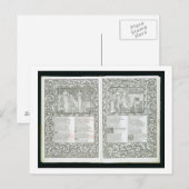 Carte Postale Le 'Kelmscott Chaucer', publié en 1896 par le Kel (Devant / Derrière)