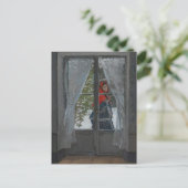 Carte Postale Le Kerchief rouge | CLAUDE MONET (Debout devant)