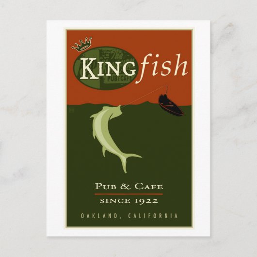 Carte Postale le Kingfish (Devant)